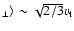$\langlev_{\perp}\rangle\sim \sqrt{2/3}v_{\rm t}$