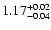 $\rm 1.17^{+0.02}_{-0.04}$