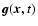 ${\vec{g}}({\vec{x}},t)$