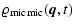 $\displaystyle %
\varrho_{{\rm mic}} \bu_{{\rm mic}} ({\vec{q}}, t)$