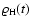 $\varrho_{\rm H}(t)$