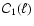 $\mathcal{C}_1(\ell)$