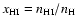 $x_{{\rm HI}}=n_{{\rm HI}}/n_{\rm H}$
