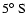 $5\hbox{$^\circ$ }{\rm S}$