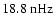 $18.8~{\rm nHz}$