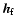 $\vec
h_{\rm f}$