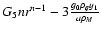 $ G_5 nr^{n-1}-3\frac{g_0\rho_g y_1}{a\rho_M}$
