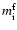 $m_{\rm i}^{\rm f}$
