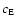 $c_{\rm E}$