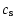 $\displaystyle c_{\rm s}$