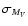 $\sigma_{M_V}$