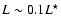 $L \sim 0.1L^\star$