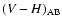 $(V-H)_{\rm AB}$