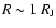 $R\sim 1 ~R_{\rm J}$