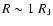 $R \sim 1 \;{R}_{\rm J}$