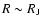 $R\sim {R}_{\rm J}$