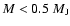 $M<0.5 \;{M}_{\rm J}$