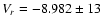 $V_r=-8.982\pm13$