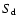 $S_{\rm d}$