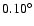 $0.10^\circ$