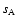 $s_{\rm A}$