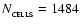$N_{_{\rm CELLS}} =1484$