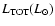 $L_{\rm TOT} ({L}_{\odot})$