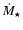 $\dot{M}_\star$
