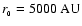 $r_{_0}=5000~{\rm AU}$
