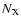 $N_{\rm X}$