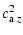 $\displaystyle c_{{\rm a}~z}^2$