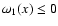 $\omega_1(x)\le0$