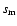 $s_{\rm m}$