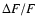 $\Delta F/F$