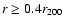 $r\ge 0.4 r_{200}$