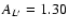 $A_{L^\prime}=1.30$