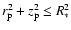 $r_{\rm p}^2 + z_{\rm p}^2
\le R_*^2$
