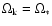 $\Omega_{\rm k} = \Omega_* $
