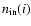 $n_{\rm in}(i)$