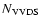 $N_{\rm VVDS}$