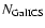 $N_{\rm GalICS}$