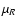 $\mu _{R}$