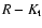 $R-K_{\rm t}$
