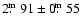 $2\hbox{$.\!\!^{\rm m}$ }91\pm0\hbox{$.\!\!^{\rm m}$ }55$