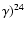 $\gamma )^{24}$