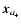 ${\vec x_{a_+}}$