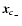 ${\vec x_{c_-}}$