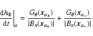 \begin{displaymath}%
\left. {\ensuremath{\mathchoice {\displaystyle\frac{{\rm d}...
...\vec x}_{a_-}) }{\vert B_n ( {\vec x}_{a_-})\vert }}
} }\cdot
\end{displaymath}