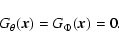 \begin{displaymath}%
G_{\theta }(\vec{x})= G_{\Phi }(\vec{x})= 0.
\end{displaymath}