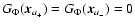$G_{\Phi}
( {\vec x}_{a_+}) = G_{\Phi } ( {\vec x}_{a_-}) =0$